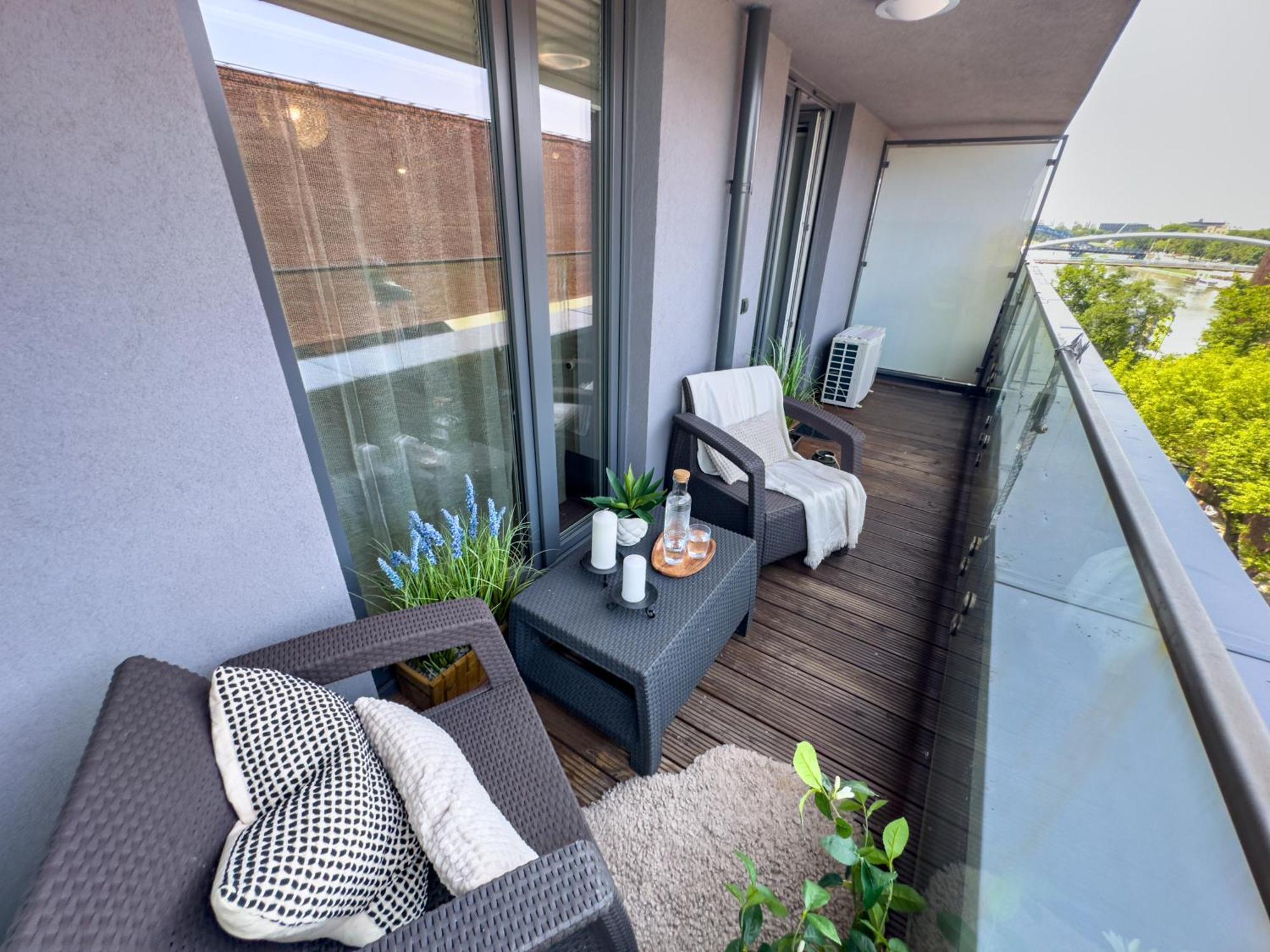 Nadwislanska Przystan Apartament Z Widokiem Na Wisle 크라쿠프 외부 사진
